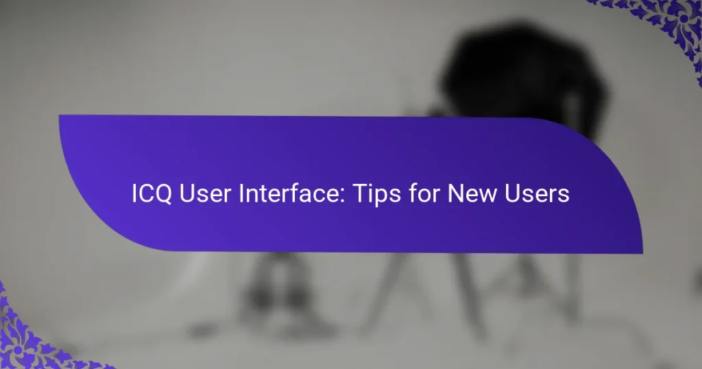 Интерфейс пользователя ICQ: советы для новых пользователей
